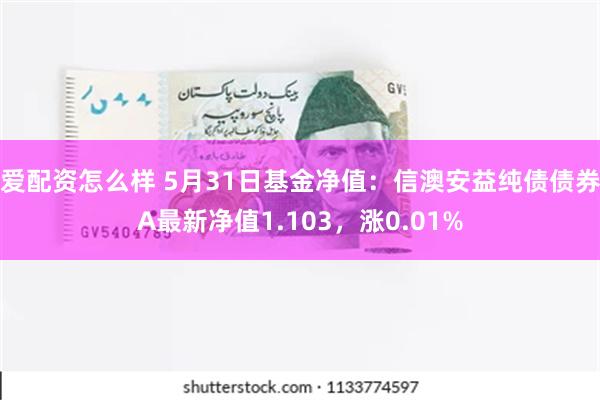 爱配资怎么样 5月31日基金净值：信澳安益纯债债券A最新净值1.103，涨0.01%