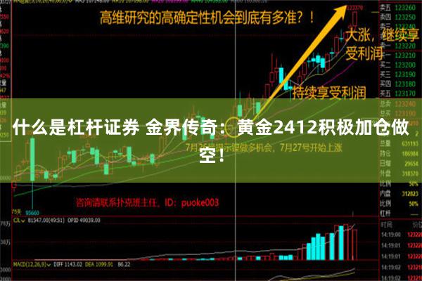 什么是杠杆证券 金界传奇：黄金2412积极加仓做空！