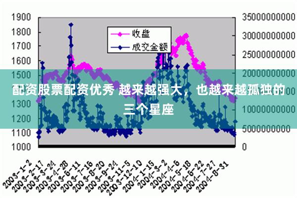 配资股票配资优秀 越来越强大，也越来越孤独的三个星座