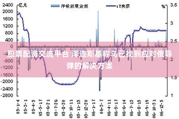 股票配资交流平台 泽连斯基称乌已找到应对俄导弹的解决方案