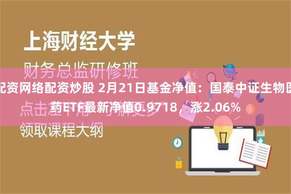 配资网络配资炒股 2月21日基金净值：国泰中证生物医药ETF最新净值0.9718，涨2.06%